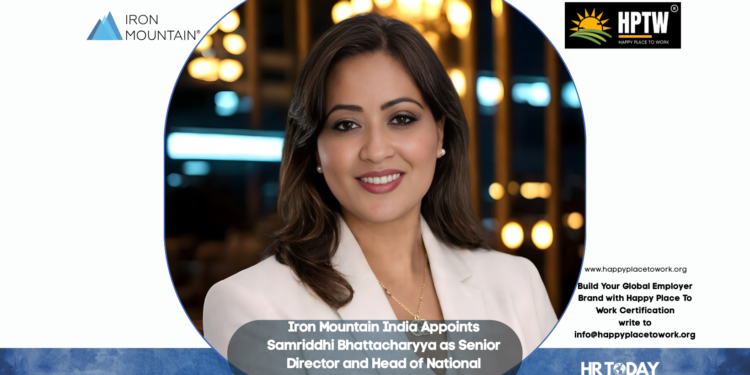 Iron Mountain India Appoints Samriddhi Bhattacharyya as Senior Director and Head of National Enterprise & SMB