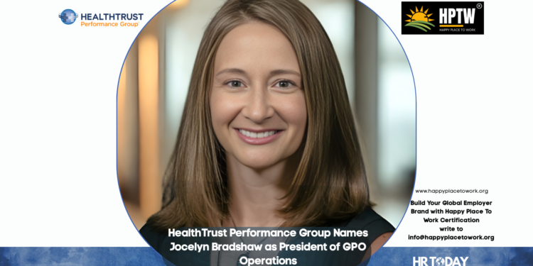 HealthTrust Performance Group Names Jocelyn Bradshaw as President of GPO Operations