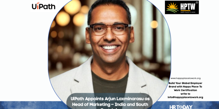 UiPath Appoints Arjun Laxminarasu as Head of Marketing – India and South East Asia