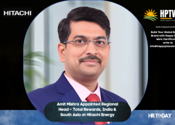 Amit Mishra Appointed Regional Head – Total Rewards, India & South Asia at Hitachi Energy
