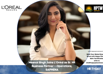 Meenal Singh Joins L'Oréal as Sr. HR Business Partner – Operations, SAPMENA