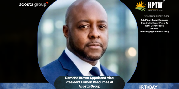 Damone Brown Appointed Vice President Human Resources at Acosta Group