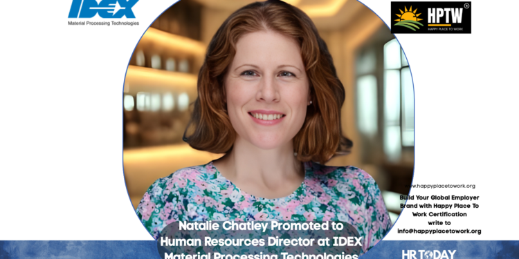 Natalie Chatley Promoted to Human Resources Director at IDEX Material Processing Technologies