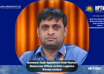 Sureswar Dash Appointed Chief Human Resources Officer at Exim Logistics Private Limited