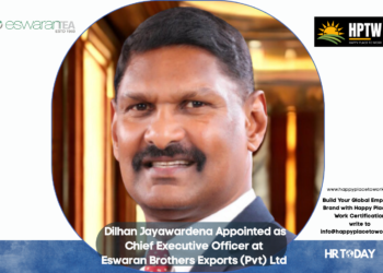 Dilhan Jayawardena Appointed as Chief Executive Officer at Eswaran Brothers Exports (Pvt) Ltd
