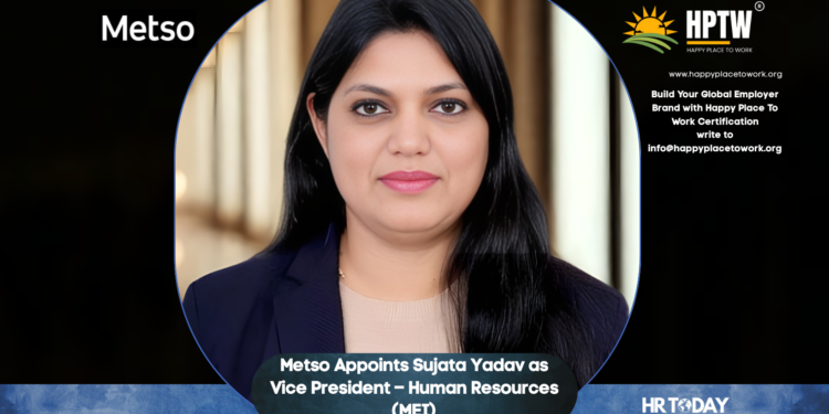 Metso Appoints Sujata Yadav as Vice President – Human Resources (MEI)
