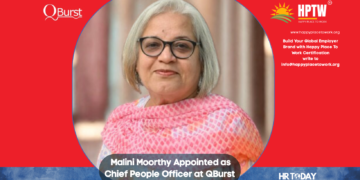 Malini Moorthy Appointed as Chief People Officer at QBurst