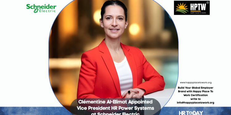 Clémentine Al-Elimat Appointed Vice President HR Power Systems at Schneider Electric