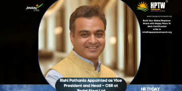 Rishi Pathania Appointed as Vice President and Head – CSR at Jindal Steel Ltd