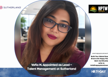 Vafia M. Appointed as Lead – Talent Management at Sutherland