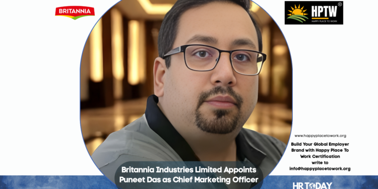 Britannia Industries Limited Appoints Puneet Das as Chief Marketing Officer