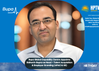 Bupa Global Capability Centre Appoints Sidharth Gupta as Head – Talent Acquisition & Employer Branding (APAC & UK)
