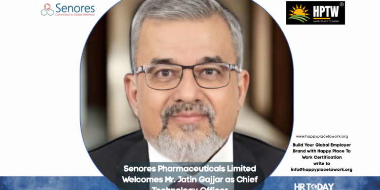 Senores Pharmaceuticals Limited Welcomes Mr. Jatin Gajjar as Chief Technology Officer