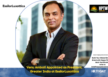 Venu Ambati Appointed as President, Greater India at EssilorLuxottica
