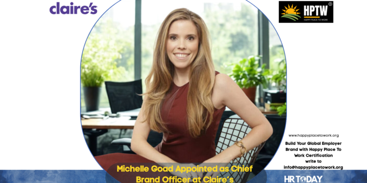 Michelle Goad Appointed as Chief Brand Officer at Claire’s