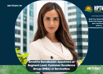 Annahita Esmailzadeh Appointed as Segment Lead, Customer Excellence Group (EMEA) at ServiceNow