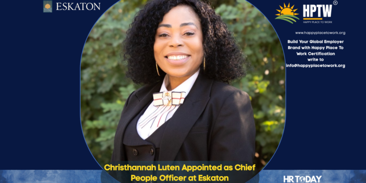 Christhannah Luten Appointed as Chief People Officer at Eskaton