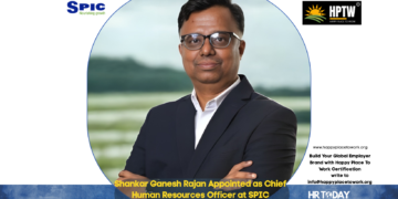 Shankar Ganesh Rajan Appointed as Chief Human Resources Officer at SPIC