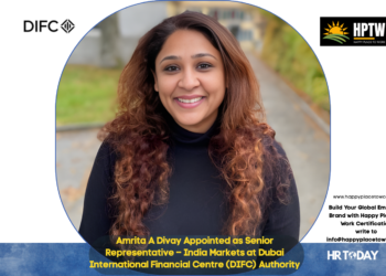 Amrita A Divay Appointed as Senior Representative – India Markets at Dubai International Financial Centre (DIFC) Authority