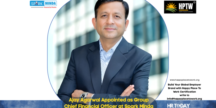 Ajay Agarwal Appointed as Group Chief Financial Officer at Spark Minda
