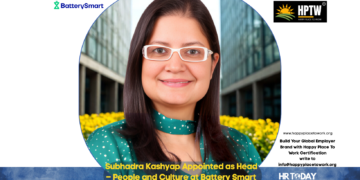 Subhadra Kashyap Appointed as Head – People and Culture at Battery Smart