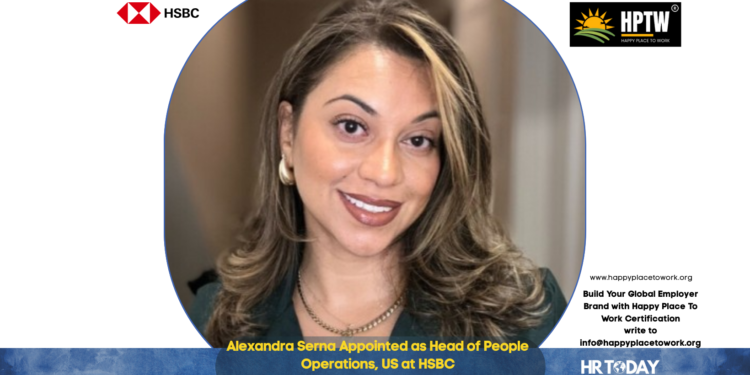 Alexandra Serna Appointed as Head of People Operations, US at HSBC