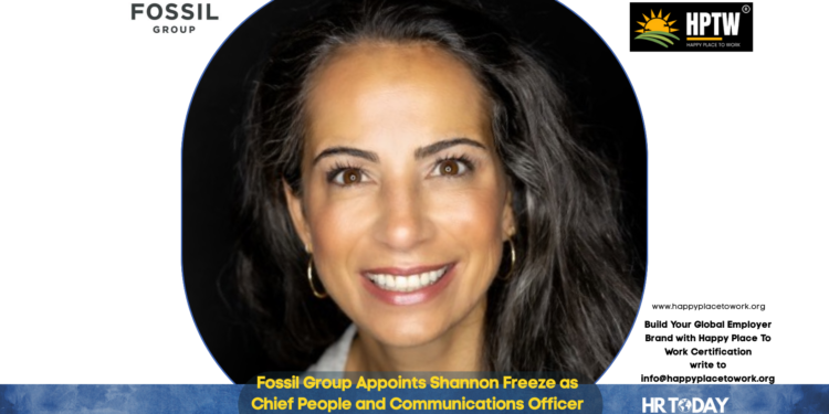 Fossil Group Appoints Shannon Freeze as Chief People and Communications Officer