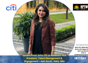 Upasna Patel Joins Citi as Assistant Vice President, Talent Management & Engagement – Asia South, JANA, MEA