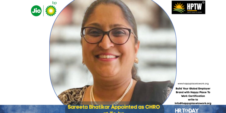 Sareeta Bhatikar Appointed as CHRO at Jio-bp