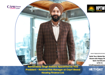 Ramandeep Singh Sadana Appointed as Vice President – National Risk Manager at Capri Global Housing Finance Ltd.