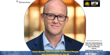 Jason Spivey Joins Investec as Head of People and Organisation for the UK