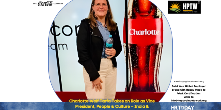 Charlotte Wolf Tarfa Takes on Role as Vice President, People & Culture – India & Southwest Asia at The Coca-Cola Company