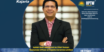 Ashish Goel Appointed as Chief Human Resources Officer at Kajaria Ceramics Limited