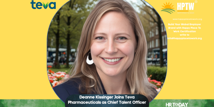 Deanne Kissinger Joins Teva Pharmaceuticals as Chief Talent Officer