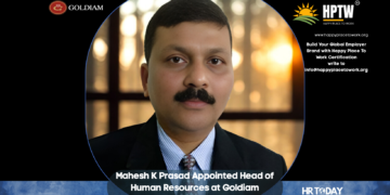Mahesh K Prasad Appointed Head of Human Resources at Goldiam International Ltd
