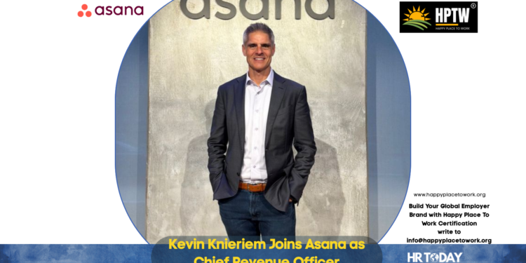Kevin Knieriem Joins Asana as Chief Revenue Officer