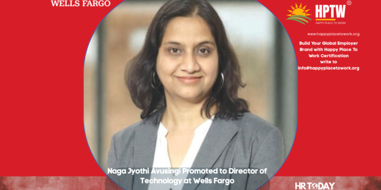 Naga Jyothi Avusingi Promoted to Director of Technology at Wells Fargo