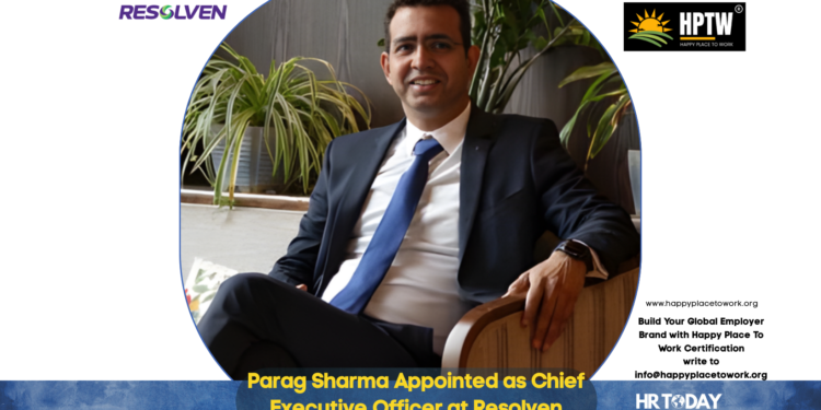 Parag Sharma Appointed as Chief Executive Officer at Resolven