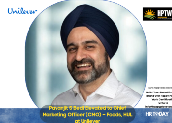 Pavanjit S Bedi Elevated to Chief Marketing Officer (CMO) – Foods, HUL at Unilever