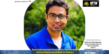 Selva Subramanian Promoted to Vice President Human Resources at Bank of America