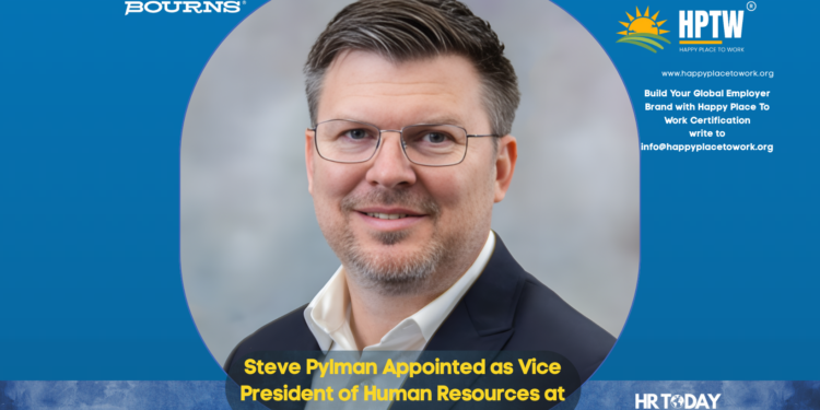 Steve Pylman Appointed as Vice President of Human Resources at Bourns, Inc.