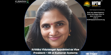 Krithika Vidyasagar Appointed as Vice President – HR at Kumaran Systems