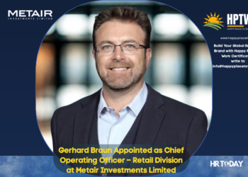 Gerhard Braun Appointed as Chief Operating Officer – Retail Division at Metair Investments Limited