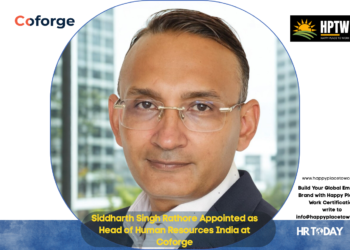 Siddharth Singh Rathore Appointed as Head of Human Resources India at Coforge