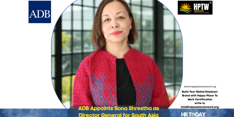 ADB Appoints Sona Shrestha as Director General for South Asia