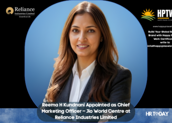 Reema H Kundnani Appointed as Chief Marketing Officer – Jio World Centre at Reliance Industries Limited