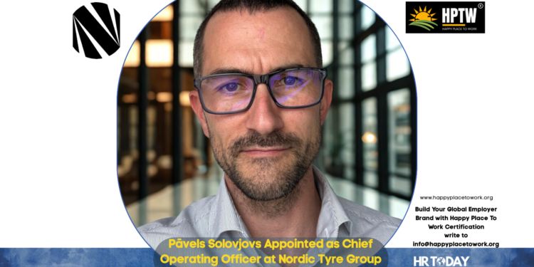 Pāvels Solovjovs Appointed as Chief Operating Officer at Nordic Tyre Group