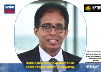 Kalana Senarathne Appointed as Chief People Officer at LankaPay