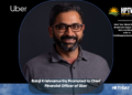 Balaji Krishnamurthy Promoted to Chief Financial Officer of Uber