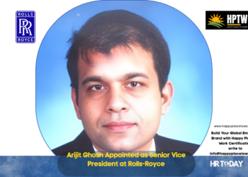Arijit Ghosh Appointed as Senior Vice President at Rolls-Royce